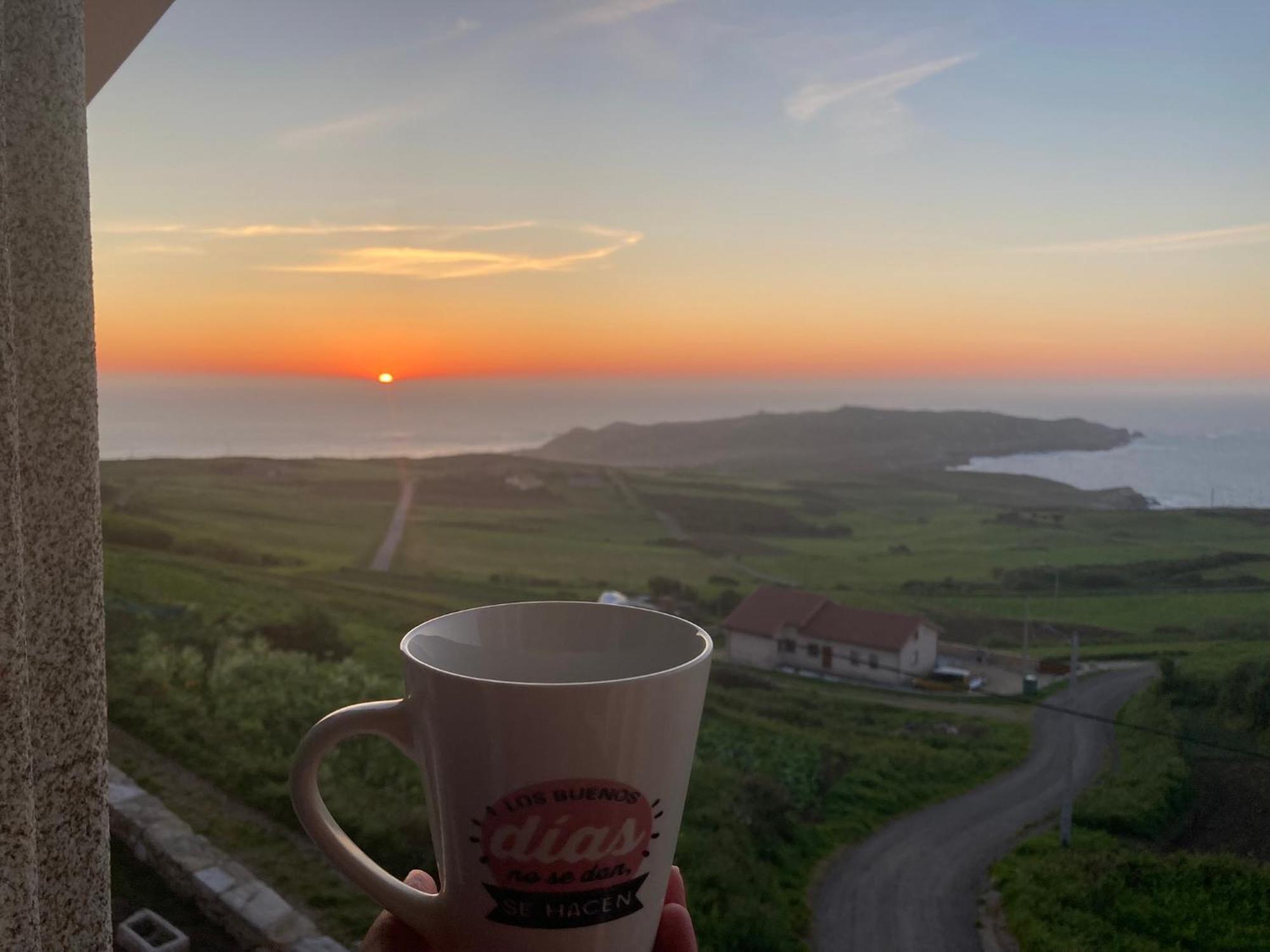 Mirador Do Faro Tourinan Apartman Muxía Kültér fotó