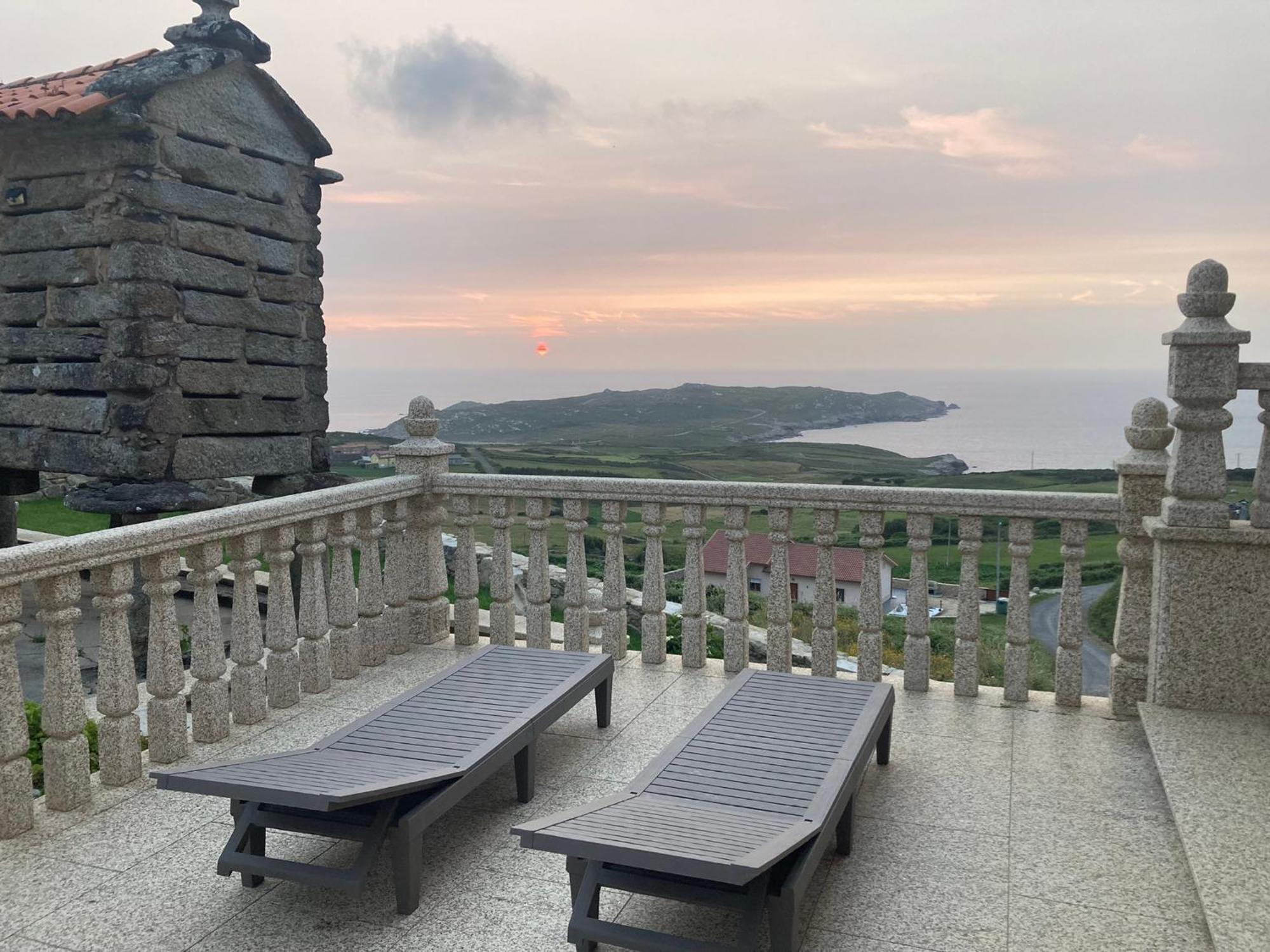 Mirador Do Faro Tourinan Apartman Muxía Kültér fotó